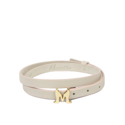 Damengürtel 42m biz beige