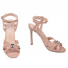 Damensandalen 1326 Lack Nude