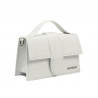 Damentasche Schultertasche 028g 01 Croco Weiß