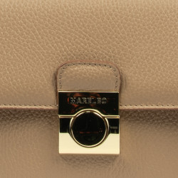 Damen-Schultertasche 025g biz cappuccino