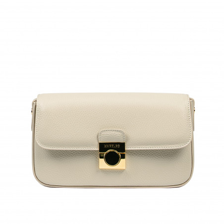 Damenhandtasche zum Umhängen 025g biz panna