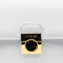 Damentasche Schultertasche 025g biz weiß