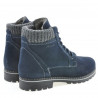 Damen Stiefel 3269 Indigo Veloursleder
