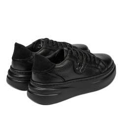 Damen-Sportschuhe 6077 schwarz kombiniert