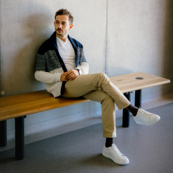 Herren Freizeitschuhe/Sportschuhe 970 weiß