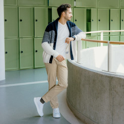 Herren Freizeitschuhe/Sportschuhe 970 weiß