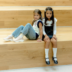 Kleinkinderschuhe 76c schwarz lifestyle