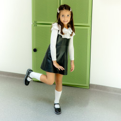 Kleinkinderschuhe 76c schwarz lifestyle