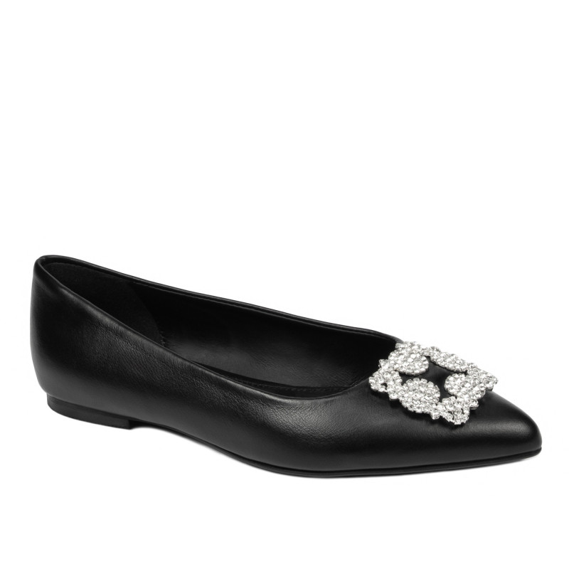 Damen Ballerinas 1301 schwarz