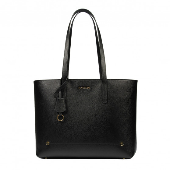 Damentasche Umhängetasche 030g schwarz Safiano Damentasche Umhängetasche 030g schwarz Safiano