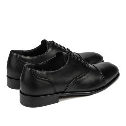 Elegante Herrenschuhe 978 Schwarz