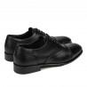 Elegante Herrenschuhe 978 Schwarz
