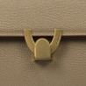 Damentasche Schultertasche 032g Etoupe Caviar