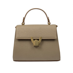 Damentasche Schultertasche 032g Etoupe Caviar