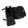 Damentasche Schultertasche 033g 01 schwarz