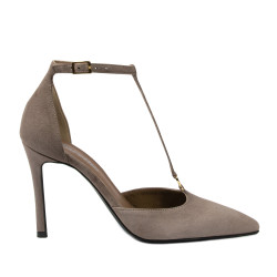 Damen Elegante Schuhe 1323 Veloursand