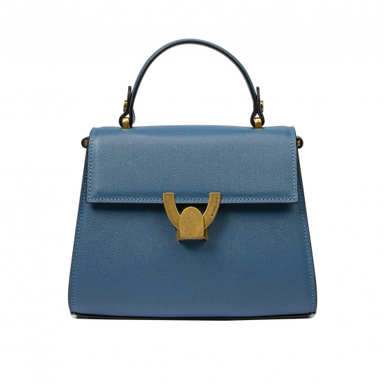 Damentasche Schultertasche 032g blau Kaviar Damentasche Schultertasche 032g blau Kaviar
