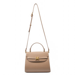 Damentasche Schultertasche 033g beige Box