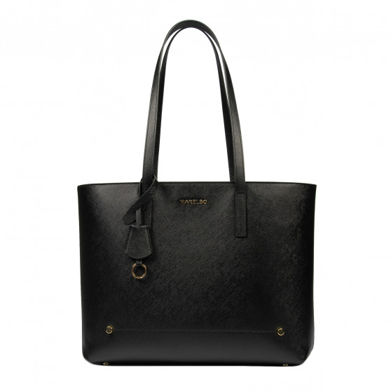 Damentasche Schultertasche 034g schwarz Safiano Damentasche Schultertasche 034g schwarz Safiano