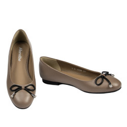 Damen-Ballerinas 1309 Cappuccino