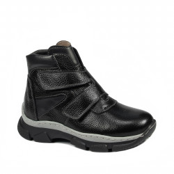 Kinderstiefel 3024-1 schwarz kombiniert