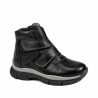 Kinderstiefel 3024-1 schwarz kombiniert
