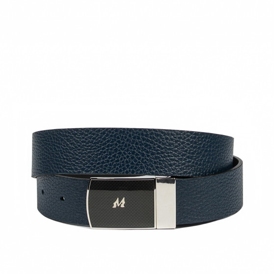 Herrengürtel 62b zweifarbig biz blau+schwarz matt Herrengürtel 62b zweifarbig biz blau+schwarz matt
