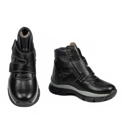 Kinderstiefel 3024-1 schwarz kombiniert