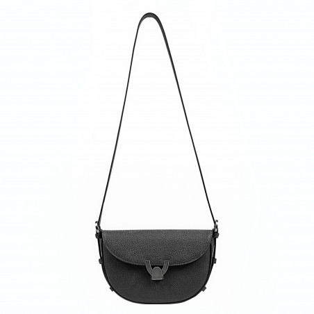 Damentasche Schultertasche 035g 01 schwarz kombiniert