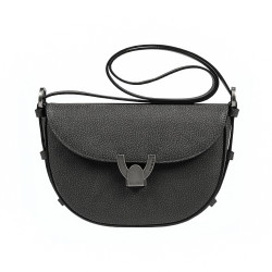 Damentasche Schultertasche 035g 01 schwarz kombiniert