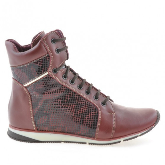 Damenstiefel 3275 bordeaux kombiniert Damenstiefel 3275 bordeaux kombiniert