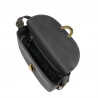 Schultertasche Damen 035g Schwarz kombiniert