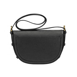 Schultertasche Damen 035g Schwarz kombiniert