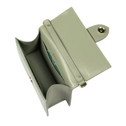 Damentasche Schultertasche 028g Armeegrün