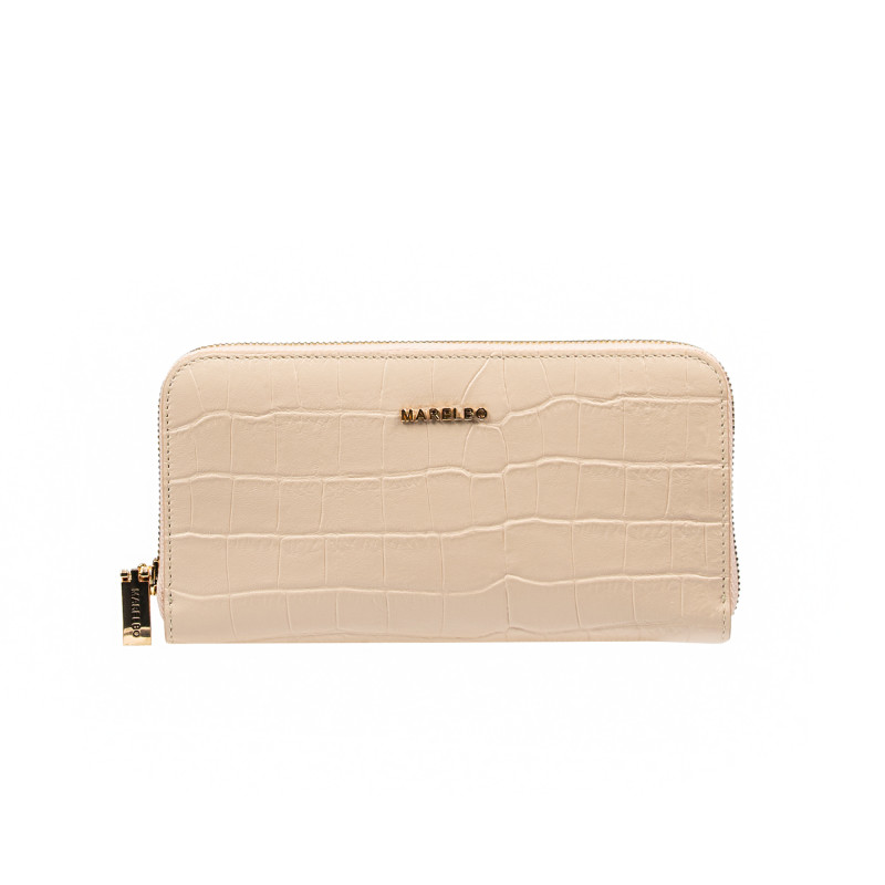 Damenportemonnaie 201g Kroko Blush Pink