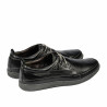 Herrenschuhe casual 744 schwarz