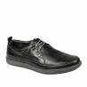 Herrenschuhe casual 744 schwarz