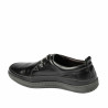 Herrenschuhe casual 744 schwarz