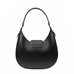 Schwarze Damen-Umhängetasche 036g