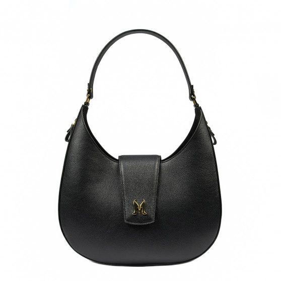 Schwarze Damen-Umhängetasche 036g Schwarze Damen-Umhängetasche 036g