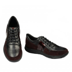 Herren-Sportschuhe 846 Bordeaux kombiniert