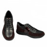 Herren-Sportschuhe 846 Bordeaux kombiniert
