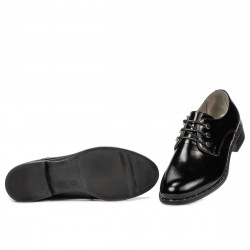 Damen Freizeitschuhe 6020 schwarzer Lack