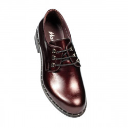 Damen Freizeitschuhe 6020 Lack Bordeaux