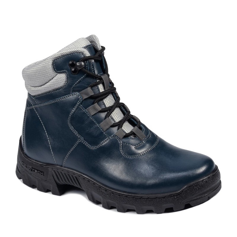 Herrenstiefel 4142 Indigo kombiniert