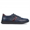 Herrensneaker 885 indigo+bordeaux
