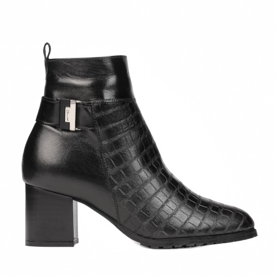 Damenstiefeletten 1169 schwarz Damenstiefeletten 1169 schwarz