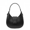 Damentasche Schultertasche 036g 01 Schwarz
