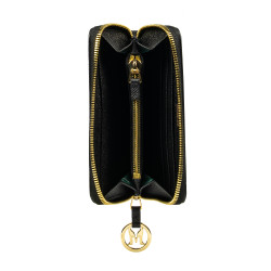 Damenportemonnaie 204g schwarz Kaviar