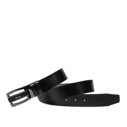 Herren Gürtel 72b glänzend schwarz